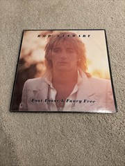 Rod Stewart Foot Loose & Fancy Free vinyl LP 1977 WB BSK 3092 w/poster! VG+