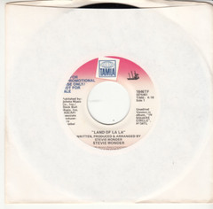 STEVIE WONDER – LAND OF LA LA – PROMO TAMLA RECORDS 45 – GREAT SHAPE