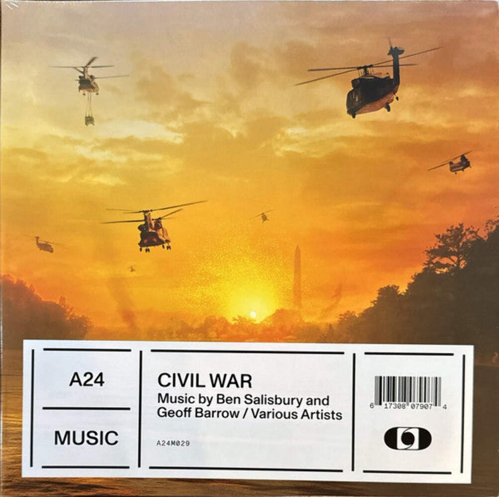 Ben Salisbury And Geoff Barrow – Civil War (Original Score) (LP) (Green)