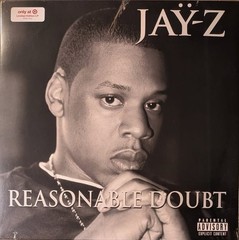 JAY-Z – Reasonable Doubt – 30th Anniversary 2 LP White Vinyl Target Only Sealed