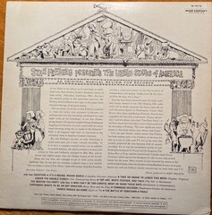 Stan Freberg Presents The United States Of America LP Capitol # W-1573 Mono 1961
