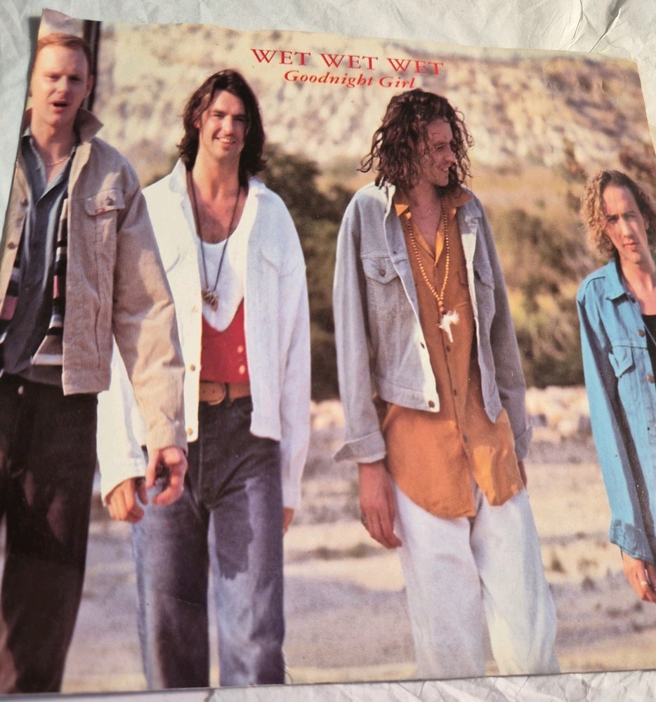 Wet Wet Wet Goodnight Girl 7 Inch Vinyl Single Great Condition