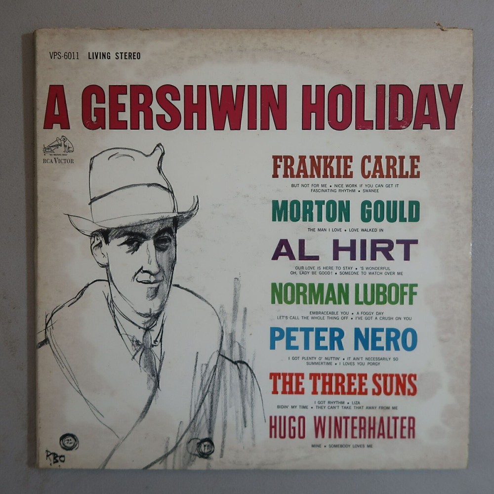A Gershwin Holiday 2 Vinyl LP Set RCA Label VG 47