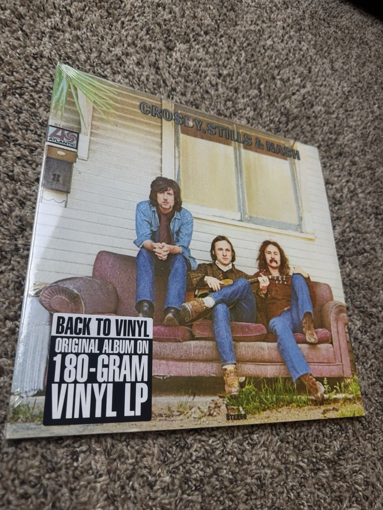 Crosby, Stills & Nash DEBUT Album RARE Audiophile 180g 2009 Vinyl SEALED NEW!