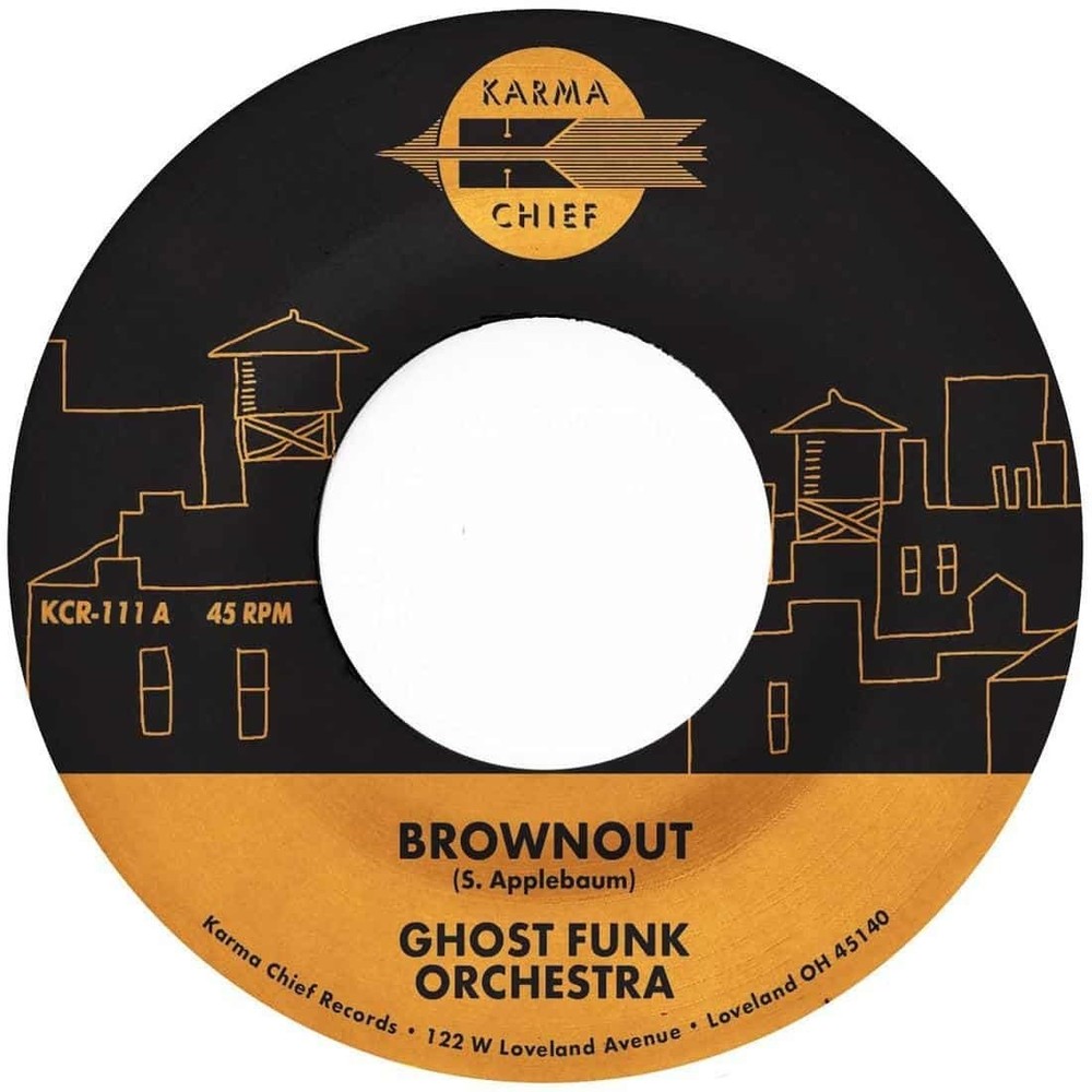 Ghost Funk Orchestra Brownout/Boneyard Baile (Vinyl) 7″ Single
