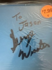 George Winston SIGNED Autumn piano solos Lp Album Autographed