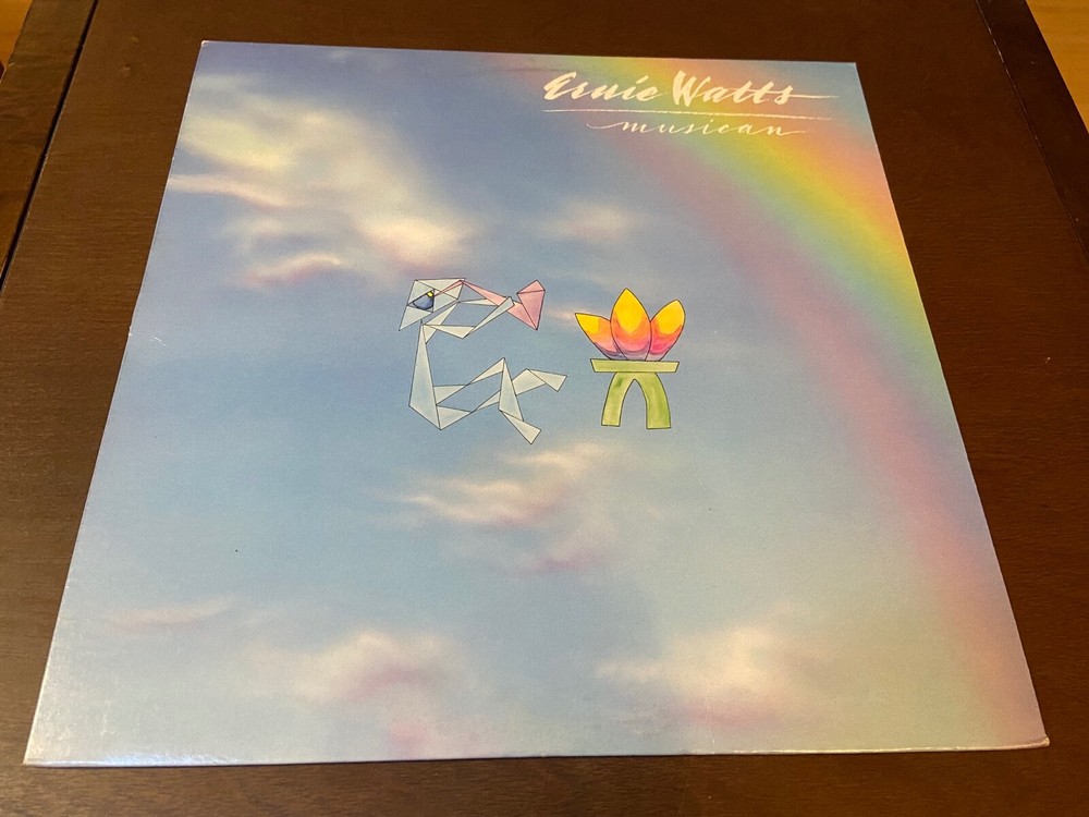 Ernie Watts~Musician~VG+ Contemporary Jazz Fusion~Qwest Records LP~FAST SHIPPING
