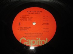 Status Quo LP Lot (2) Self Titled 1976 – On The Level 1975