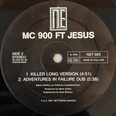MC 900 Ft Jesus – Killer Inside Me (12″) (Near Mint (NM or M-)) – Nettwerk Europ