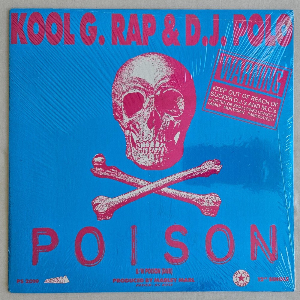 1988 – KOOL G. RAP & D.J. POLO – POISON – PRISM RECORDS REPRESS