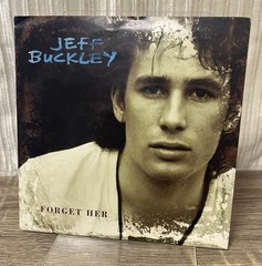 FORGET HER / STRAWBERRY by Jeff Buckley SCARCE Blue Vinyl 7″ single! NEAR MINT!