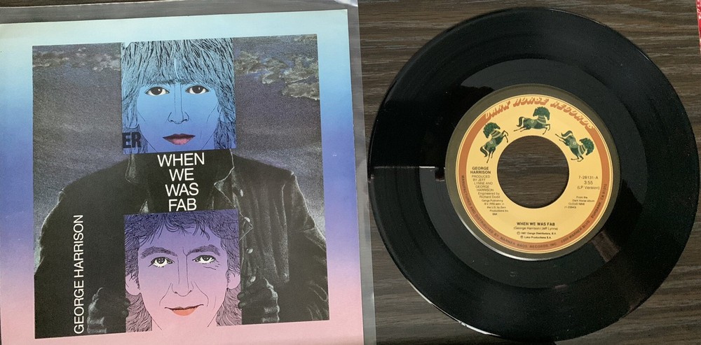 George Harrison-When We Was Fab/Zig Zag 45RPM Excellent (Ex)