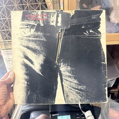 ORIGINAL LP THE ROLLING STONES “STICKY FINGERS” ZIPPER COVER ONLY NO VINYL Inner