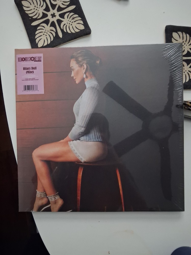 HILARY DUFF – MINE – SILVER VINYL LP RSD 2026 NEW / SEALED Record Store Day