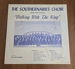 The Southernaires Choir Walking With The King LP Private Press