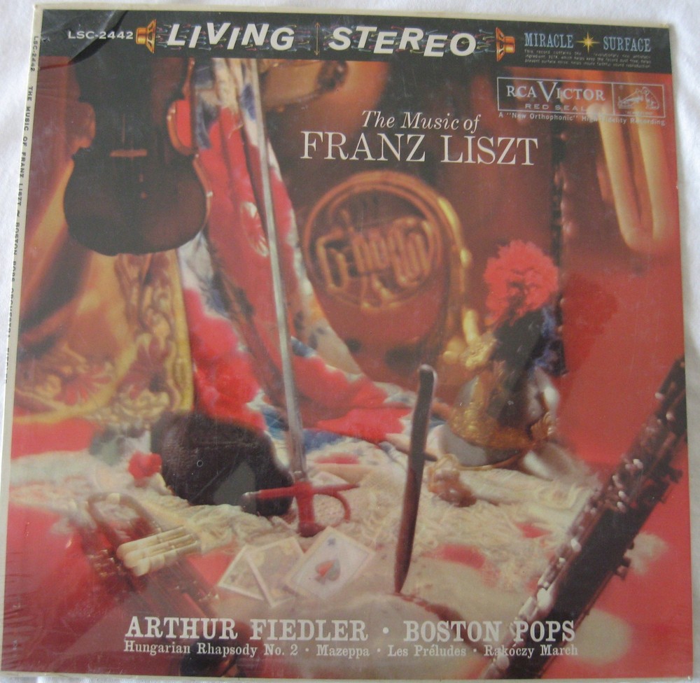 Franz Liszt Arthur Fiedler RCA Victor Living Stereo LSC-2442. Still Sealed.