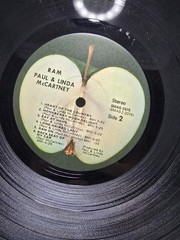 Paul And Linda McCartney Ram Vinyl LP 1971 Apple Record SMAS-3375