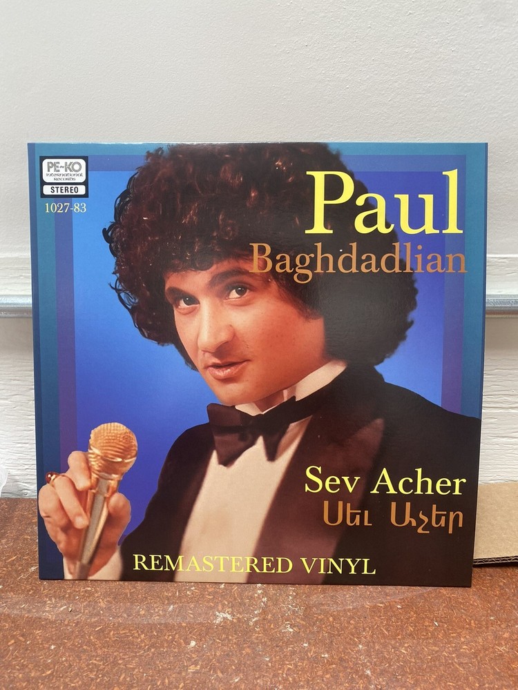 Paul Baghdadlian “Sev Acher” Remastered vinyl