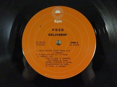 Poco Deliverin Gatefold Orange Labels KE 30209 PE 30209 US Pressing LP Vinyl
