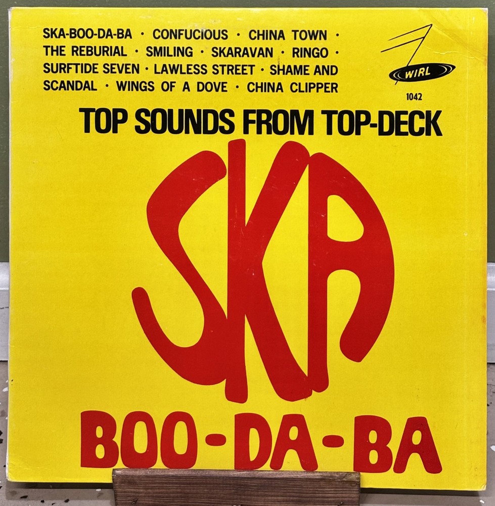 The Skatalites – Ska Boo-Da-Ba LP 2000’s Wirl Records Reissue Jamaican Press