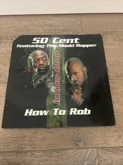 50 Cent Rowdy Rowdy How To Rob Single 1999 Rap Hip Hop Album Vinyl Record VG