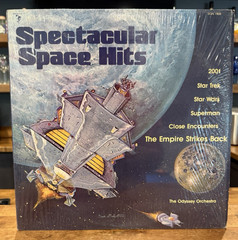 Spectacular Space Hits SQN 7808 LP VG+ In Shrink Space Age Sci Fi Vinyl