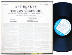 ART BLAKEY Moanin’ LP BLUE NOTE BLP 4003 US ’59 EAR DG MONO 47 W.63rd Lee Morgan
