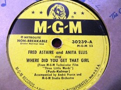 FRED ASTAIRE Anita Ellis THREE LITTLE WORDS Where did you get That Girl MGM 53