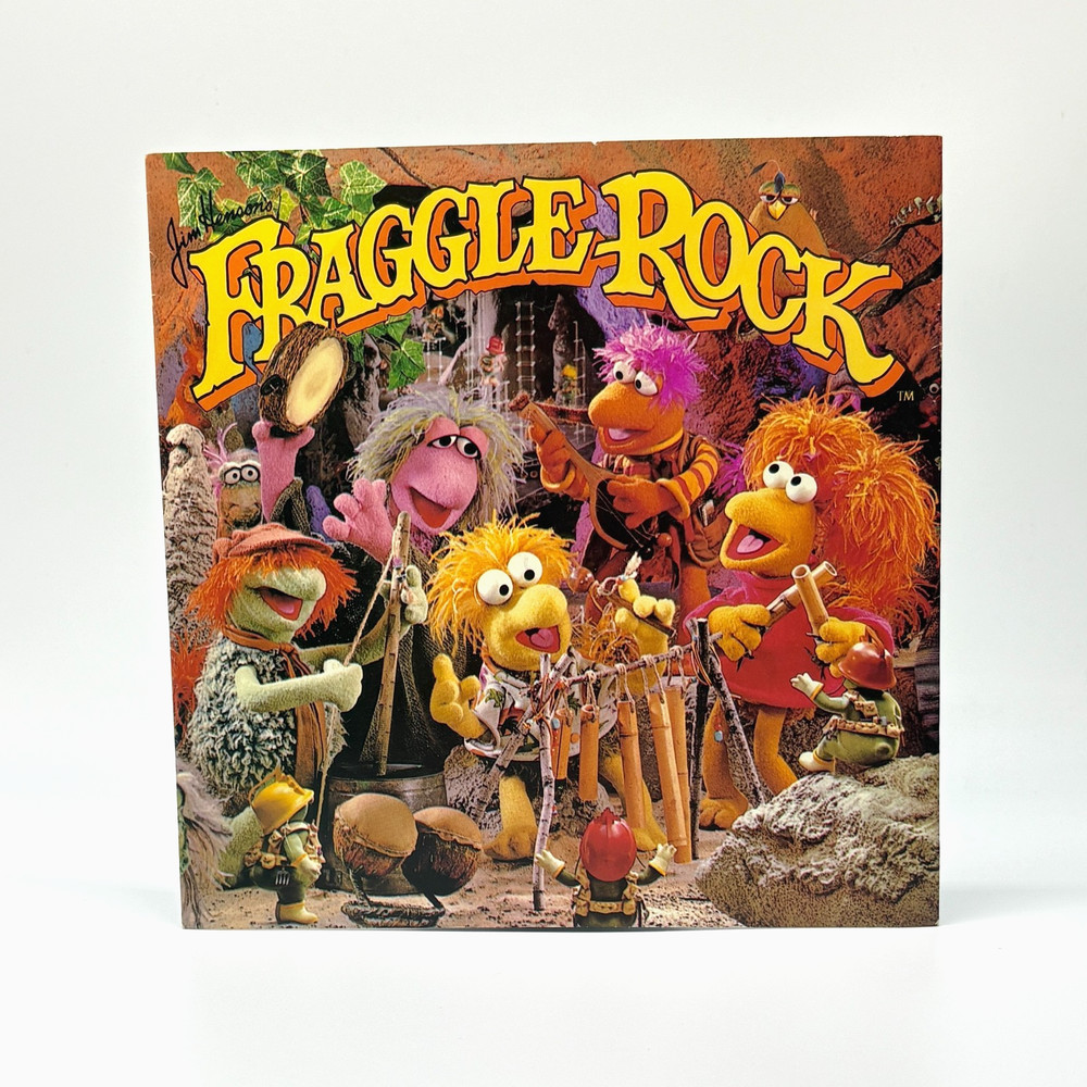 Vintage 1984 Jim Henson’s FRAGGLE ROCK 4-Track 33 1/3 RPM Vinyl Record