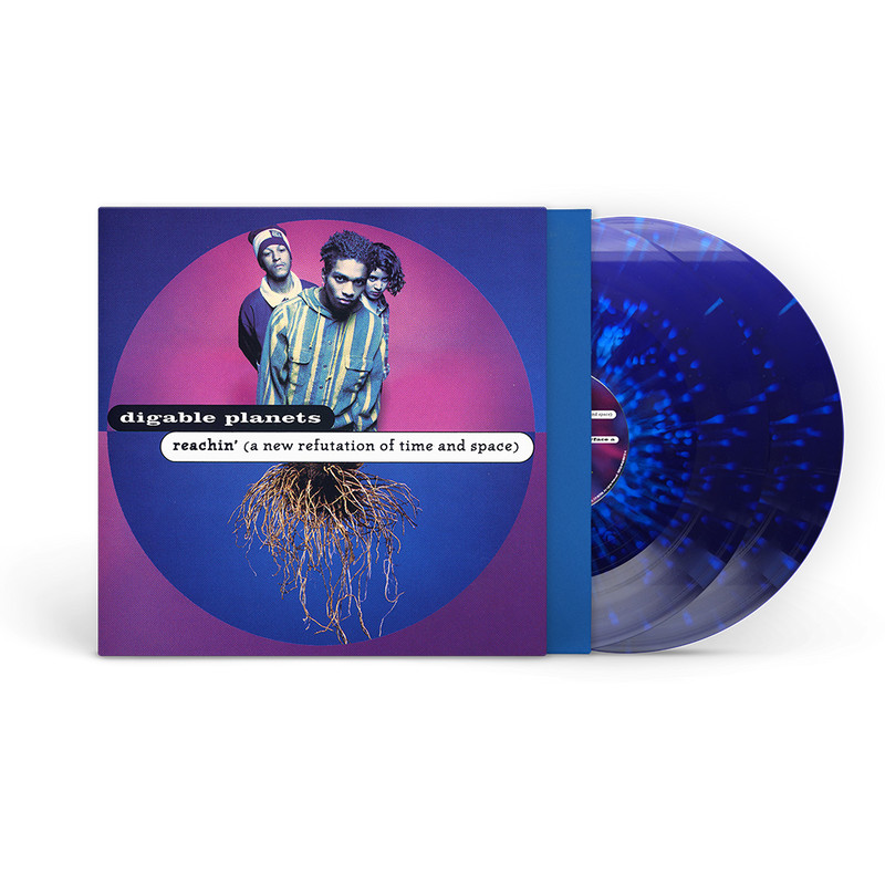 Digable Planets – Reachin’ Purple Splatter Blue Base 2 x Vinyl LP Sealed