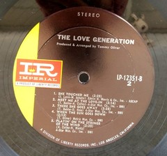THE LOVE GENERATION Self Titled 12″ Album POP / PSYCH ROCK ’67 Groovy VERY GOOD
