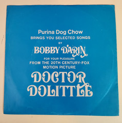 Bobby Darin DOCTOR DOLITTLE (POP 45/PS) #610 PLAYS VG++ NO NOISE!
