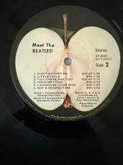 Beatles LP Meet the Beatles Apple All Rights Nice Sound Quality, NM! SW