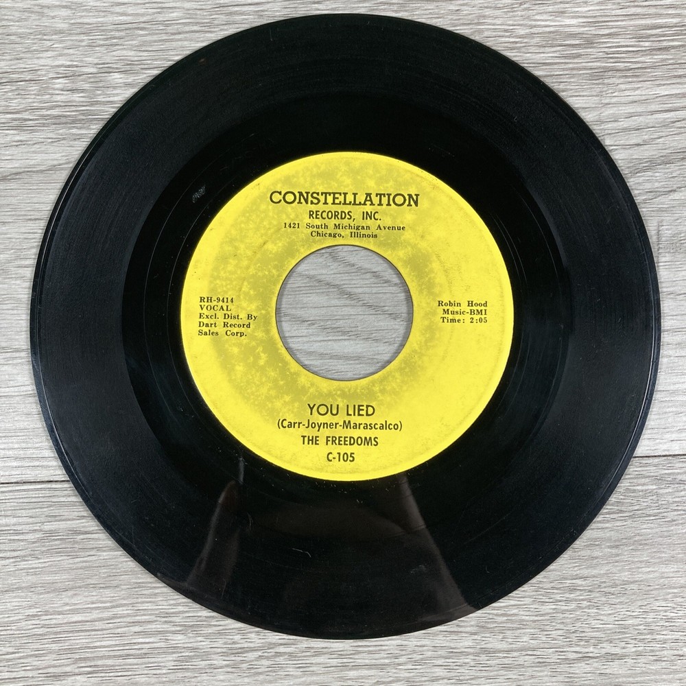 The Freedoms You Lied/ Ten Steps To Love 45 RPM 7” Vinyl Constellation Records