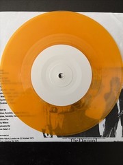 THE DAMNED-The 1979 Peel Session. Orange Swirl Vinyl 7 Inch
