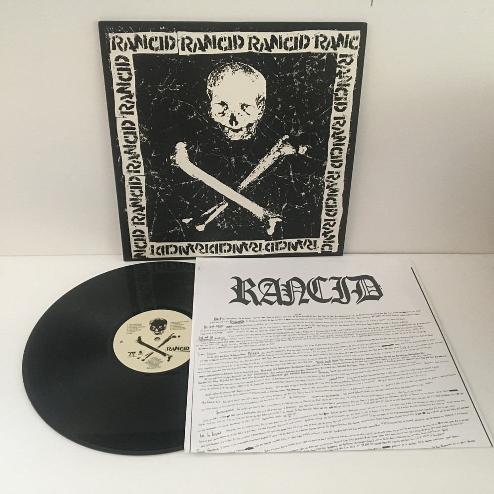 RANCID self-titled 2000 s/t Lp Vinyl Record with lyrics insert