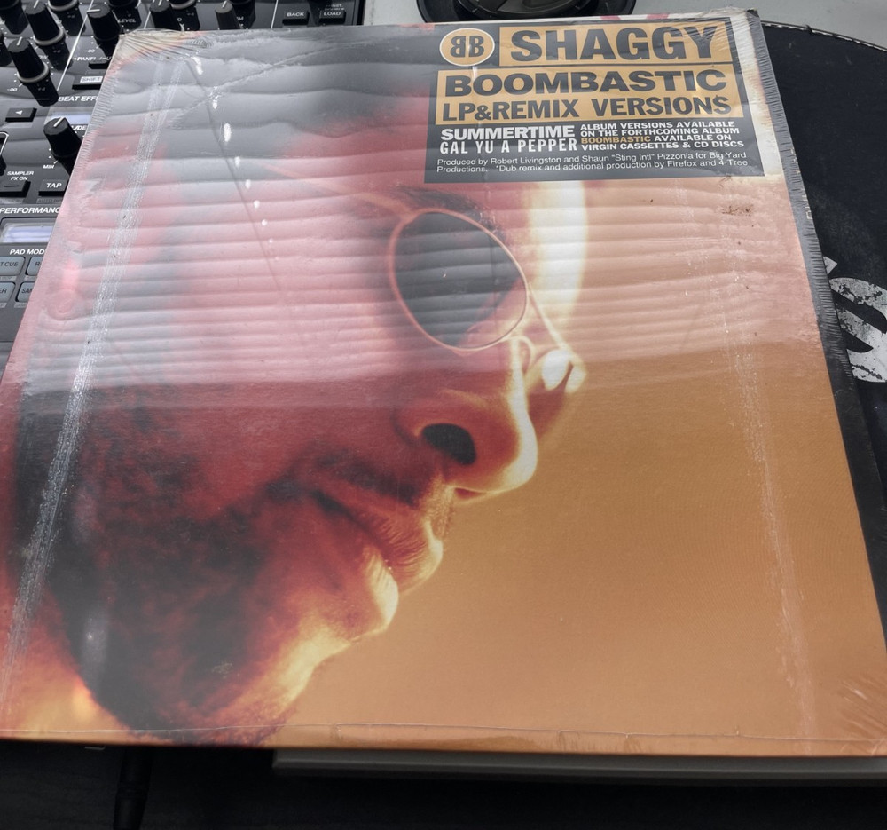 Shaggy ‎– Boombastic OG 1995 Press 12″ In Picture Cover SEALED RARE