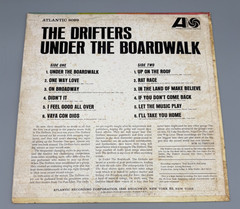 THE DRIFTERS UNDER THE BOARDWALK VINYL LP ALBUM