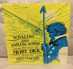 Paul Clayton – Whaling And Sailing Songs From The Days Of Moby Dick Vinyl LP