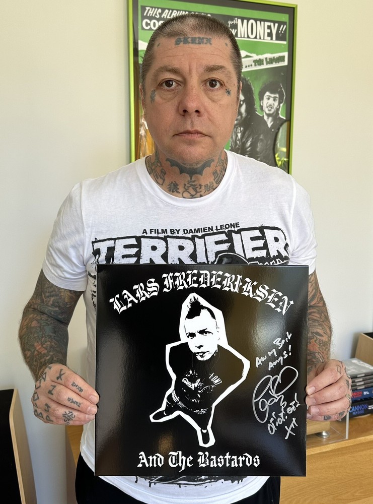 Lars Frederiksen & The bastards ST Limited Vinyl Autographed Oi! Punk Rancid