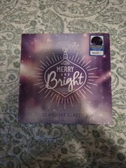 MERRY AND BRIGHT 12 HOLIDAY CLASSICS – OPAQUE PURPLE – VINYL LP – R43