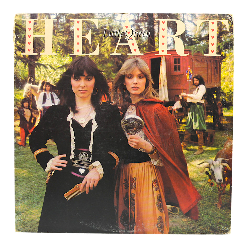 Heart Little Queen LP Vinyl Portrait JR 34799 KENDUN Mastered Original Inner