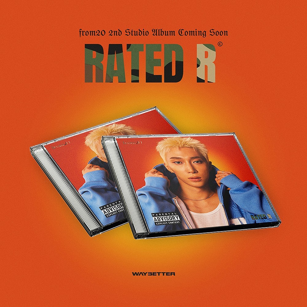FROM20 [RATED R] 2nd Album/CD+Booklet+Jewel Case+Card+Poster OFFICIAL