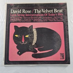 David Rose – The Velvet Beat LP Record 1967 MGM Orchestral Stereo EX Tested