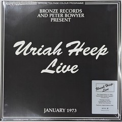 URIAH HEEP Live SEALED 180 Gram limited edition 2LP Splatter Vinyl RSD