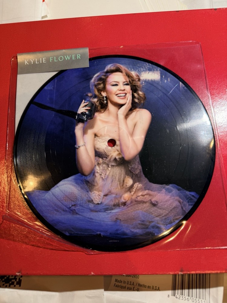 Kylie Minogue Flower 7″ Vinyl Picture Disc K25 Rare Limited Edition Pop 2012