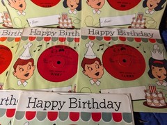 11 Three Stooges 1961 Happy Birthday New Old Stock Vinyl Record Collection
