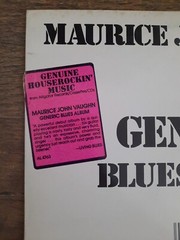 1988 Maurice John Vaughn Generic Blues Album Promo Record Vinyl 33 RPM 12″ LP