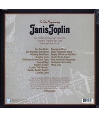 Janis Joplin – In the Beginning – San Francisco, San Jose & Austin Vinyl Record