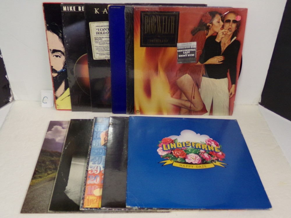 1970’s – 80’s Soft Rock Lot 0f 10 – 33 RPM Albums